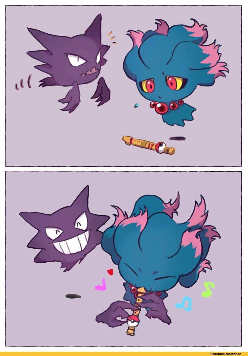 Misdreavus,Pokedex,Pokemon Characters,Pokémon,Покемоны,фэндомы,Haunter,ibrahimovic190,Pokemon Comics